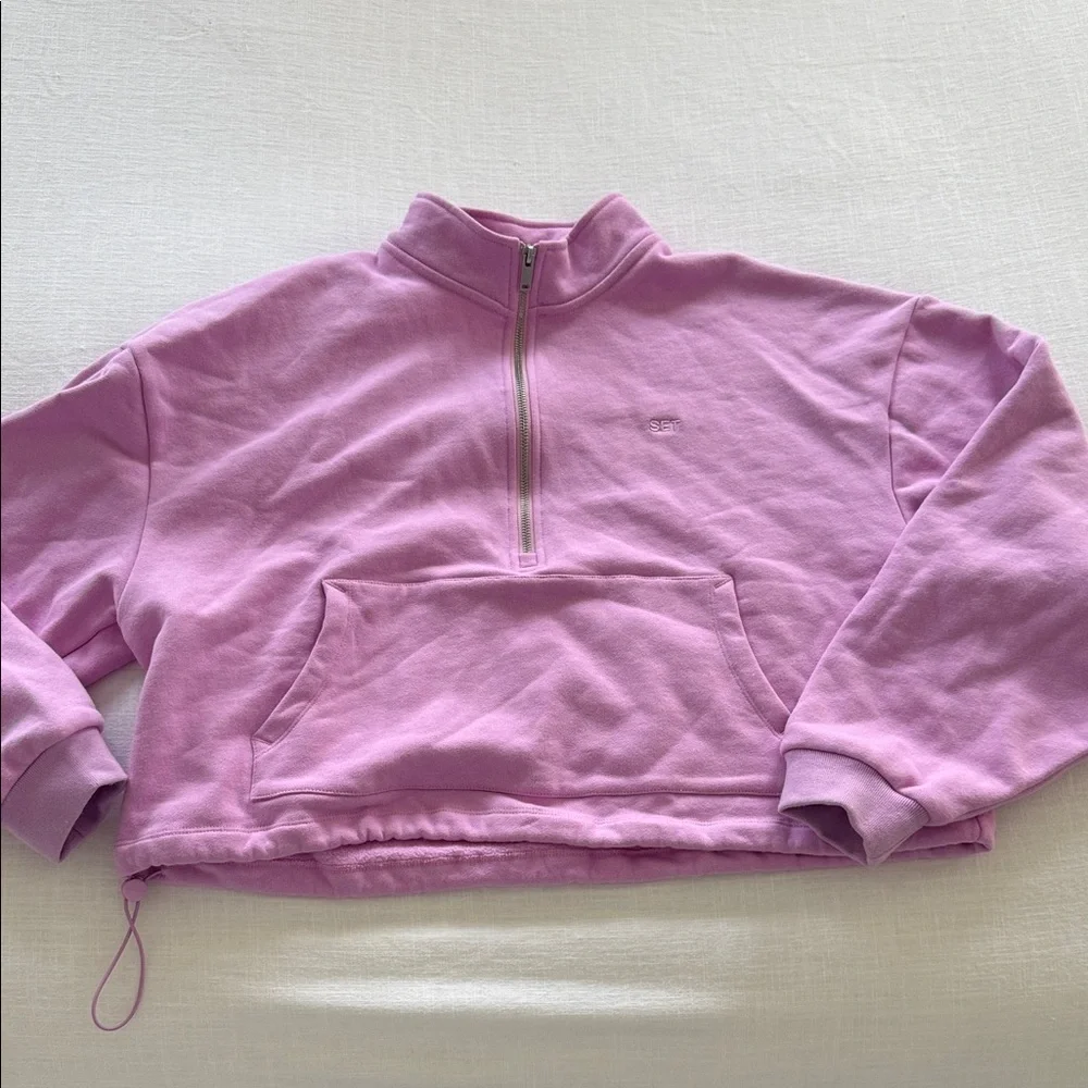 SET ACTIVE half zip - Picture 1 of 6